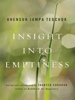 cover image of Insight into Emptiness